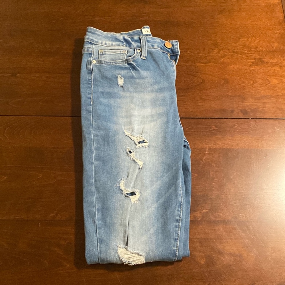 YMI Distressed Skinny Jeans